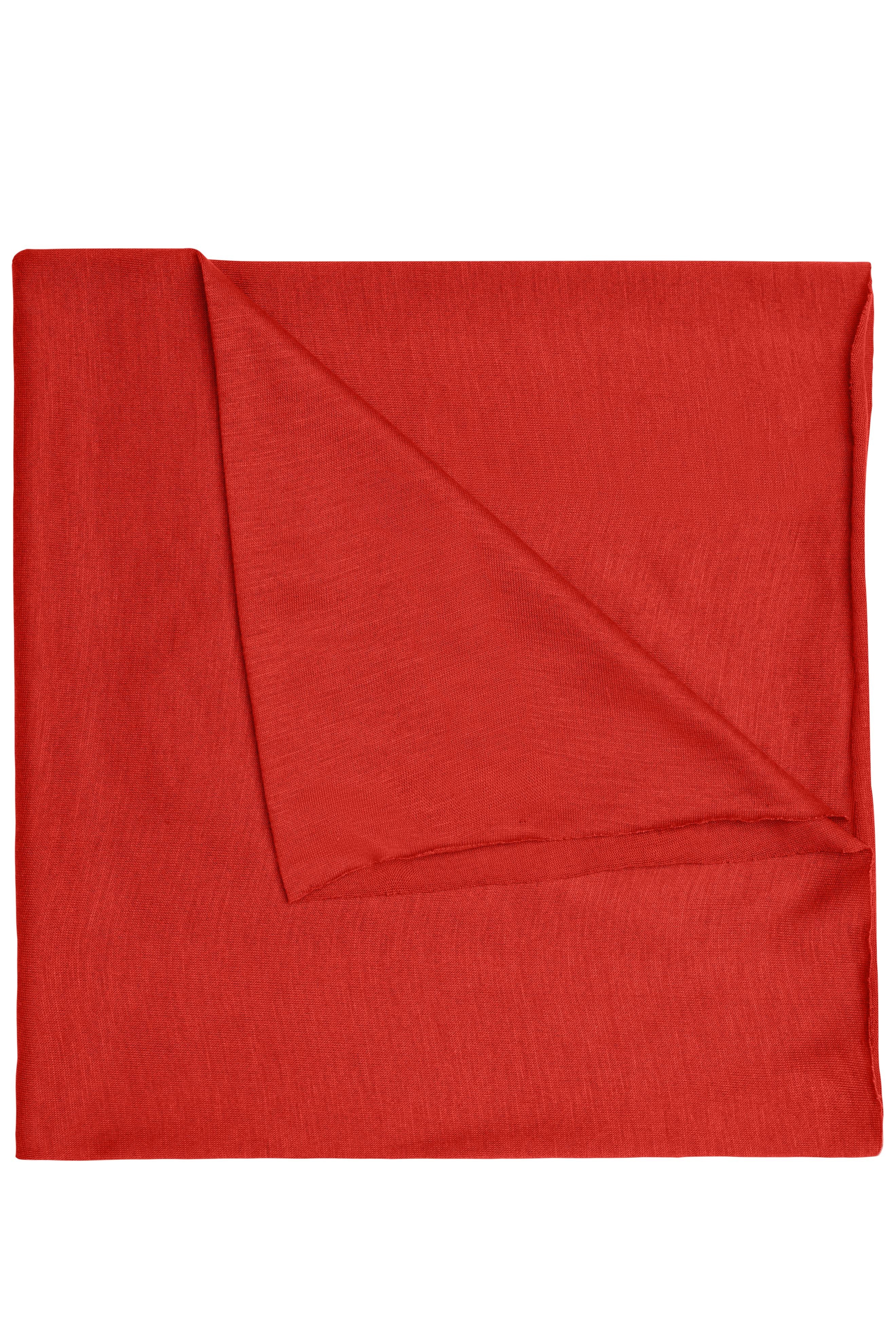 James & Nicholson Multifunktionales Schlauchtuch mit 12 Tragevarianten red