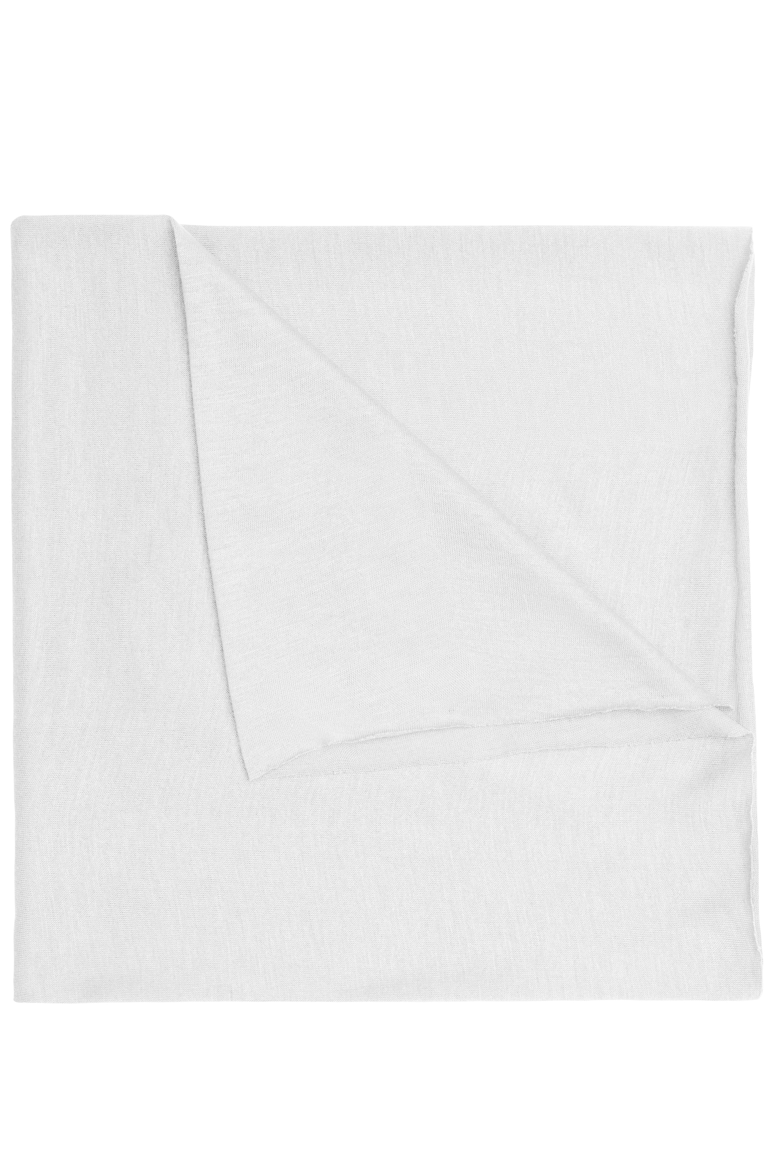 James & Nicholson Multifunktionales Schlauchtuch mit 12 Tragevarianten white