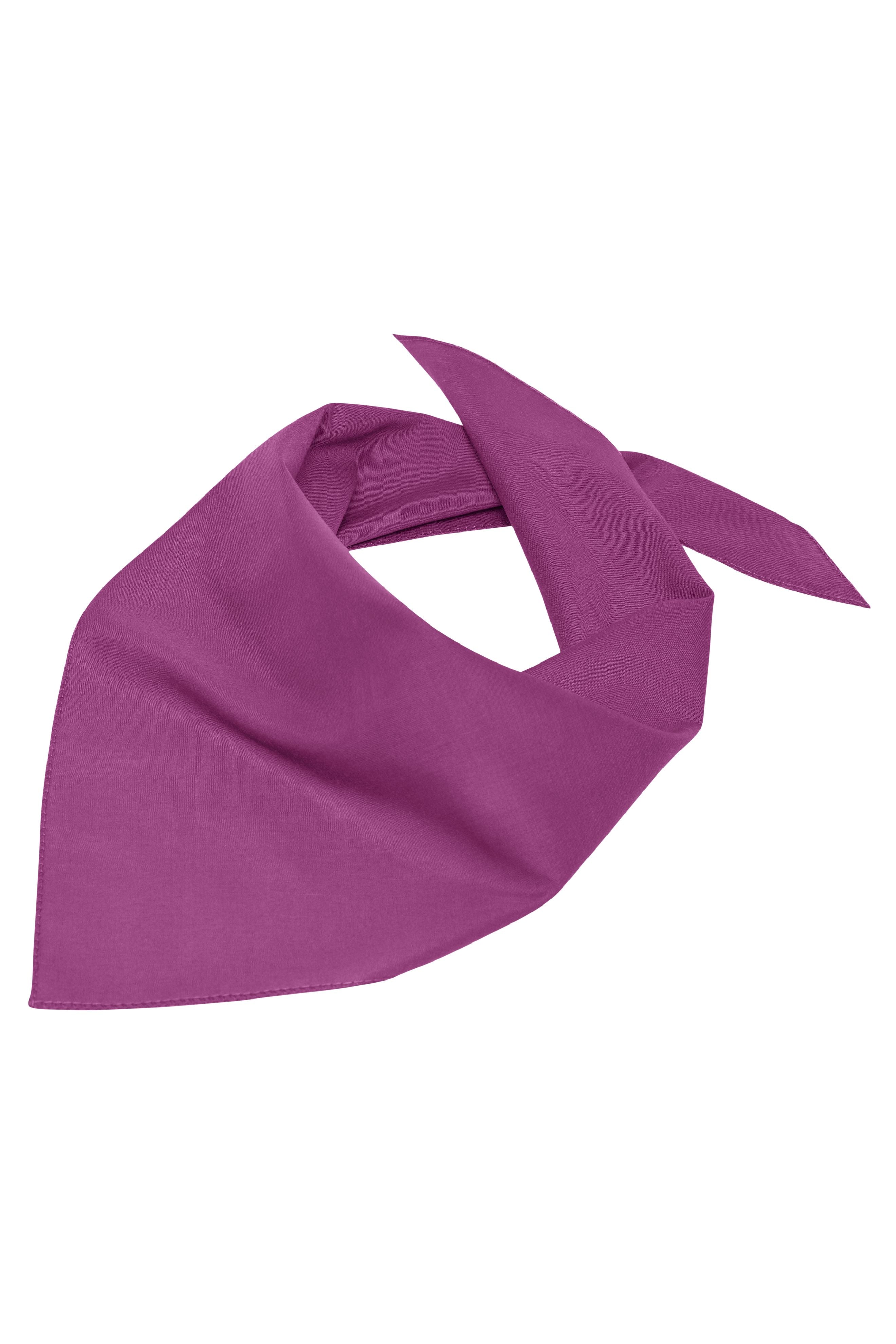 James & Nicholson Multifunktionelles Dreieck-Tuch purple