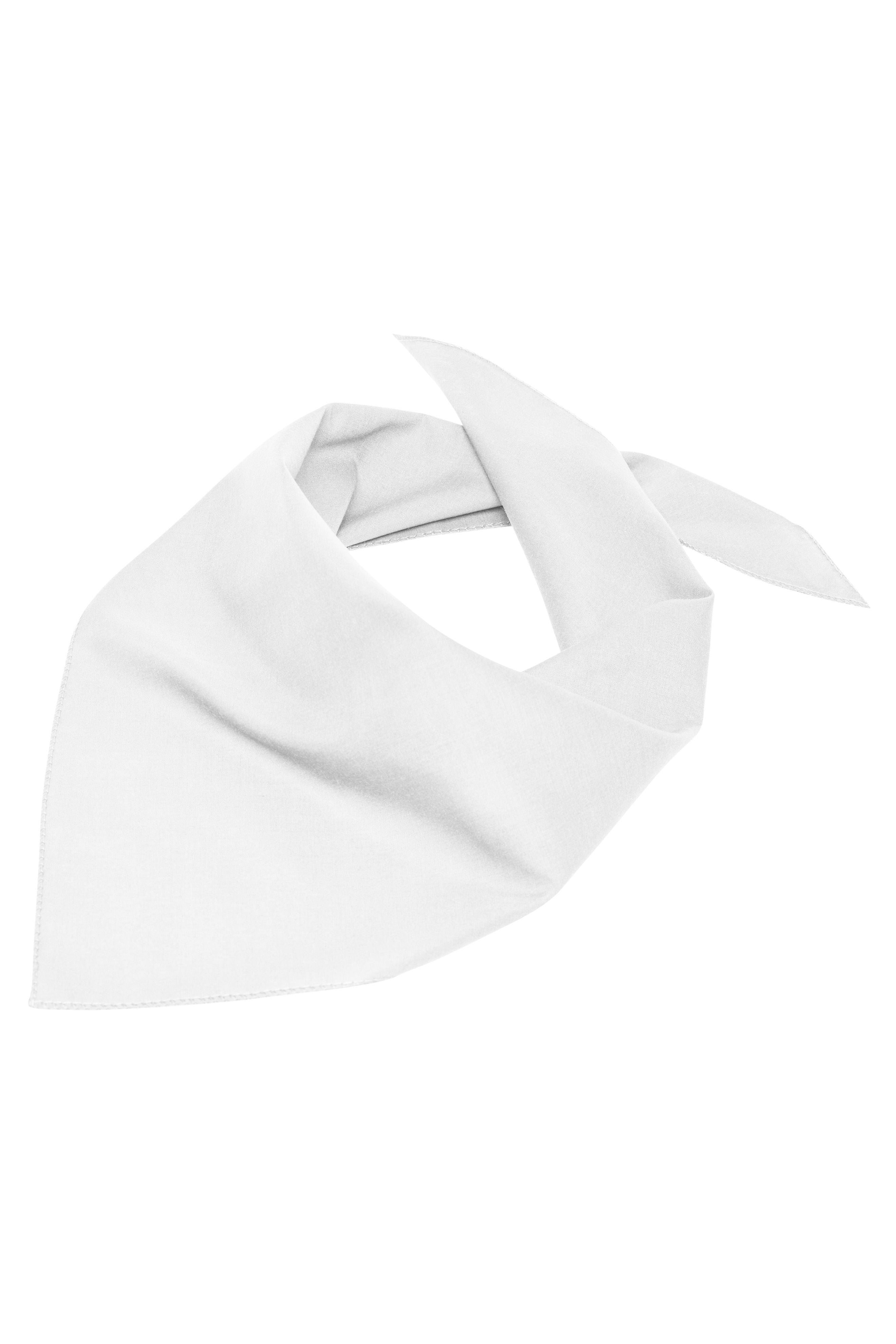 James & Nicholson Multifunktionelles Dreieck-Tuch white