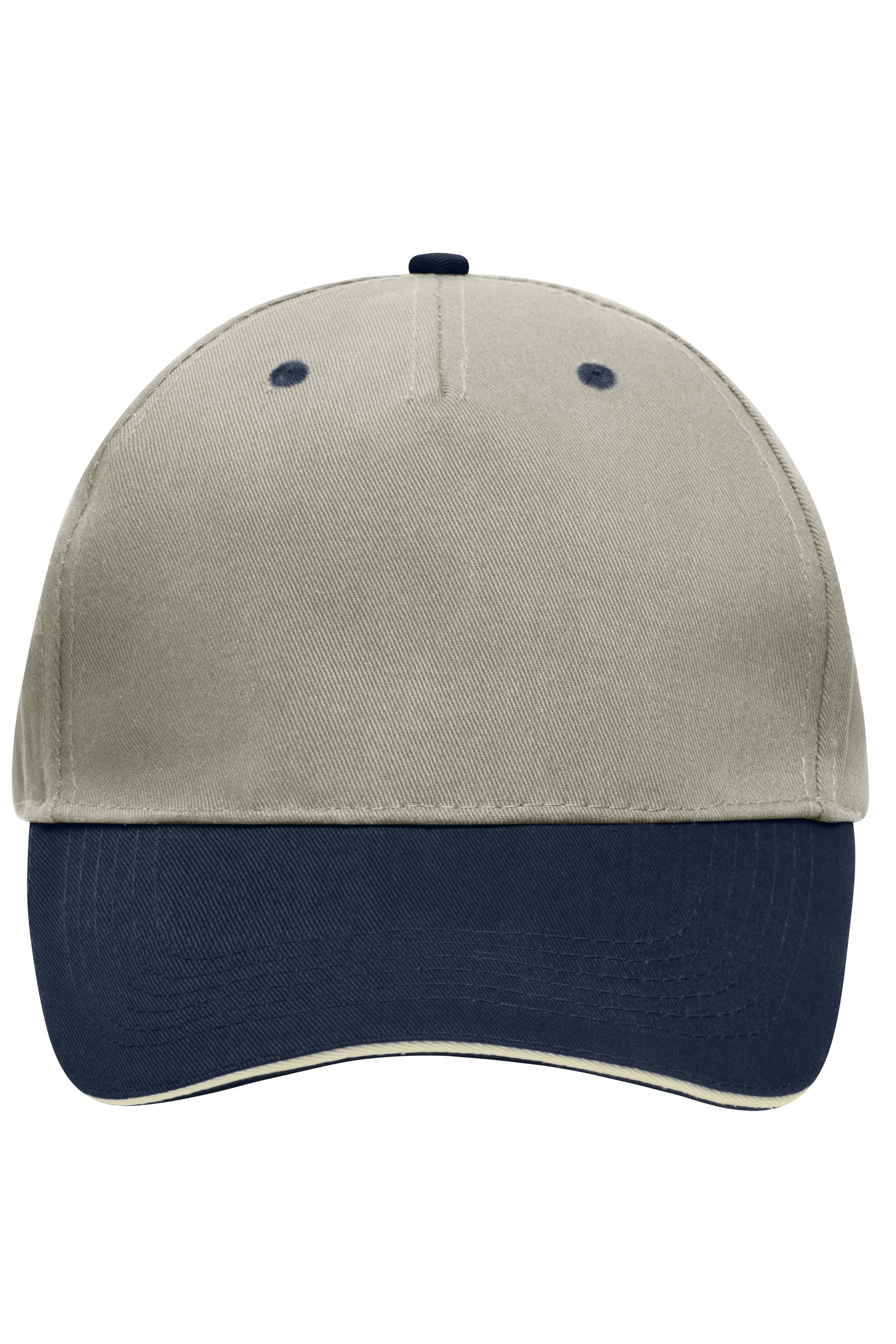 James & Nicholson Cap beige/navy/beige