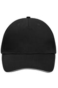James & Nicholson Cap black/light-grey