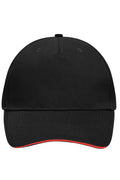 James & Nicholson Cap black/red