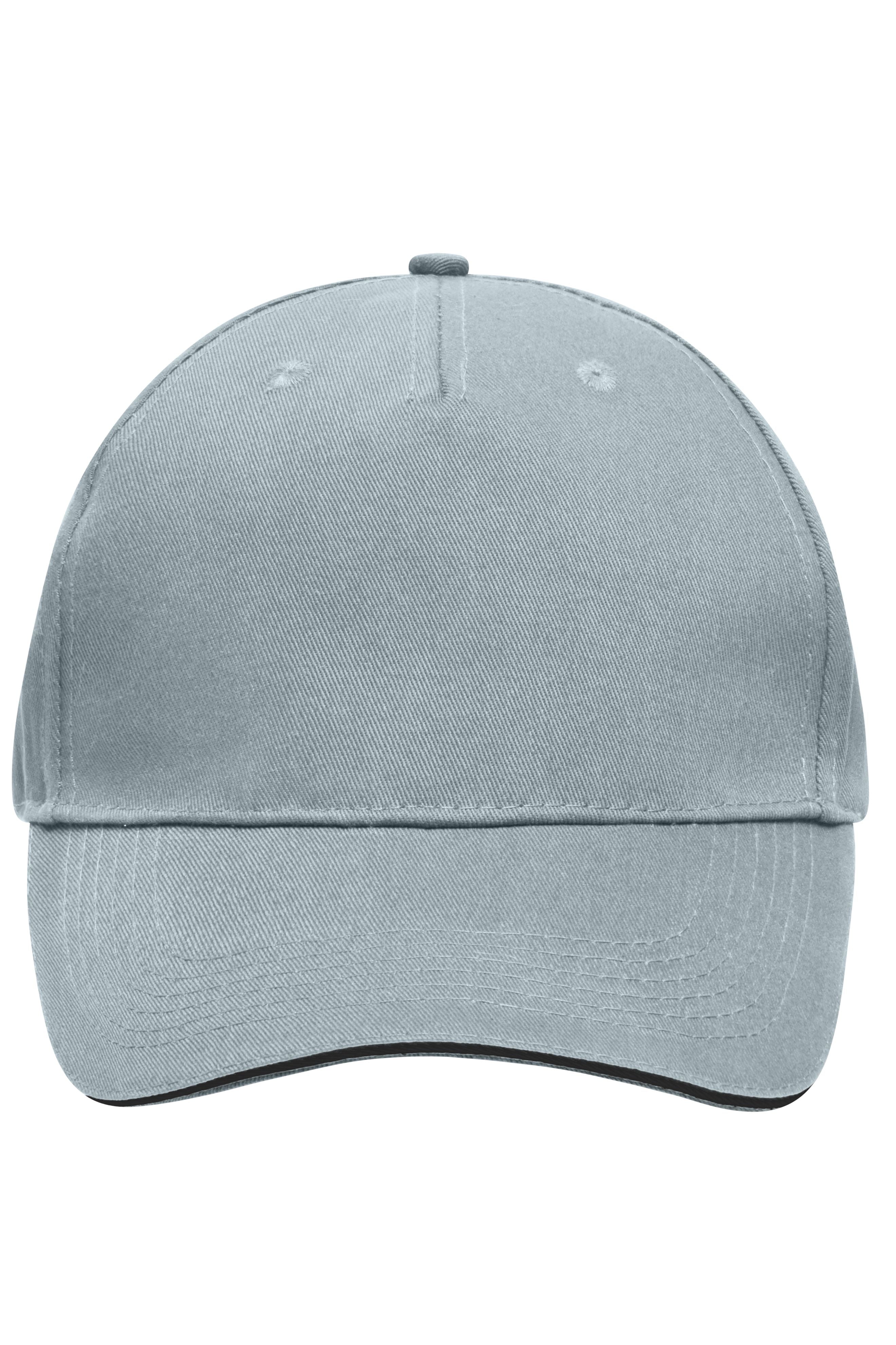 James & Nicholson Cap light-grey/black