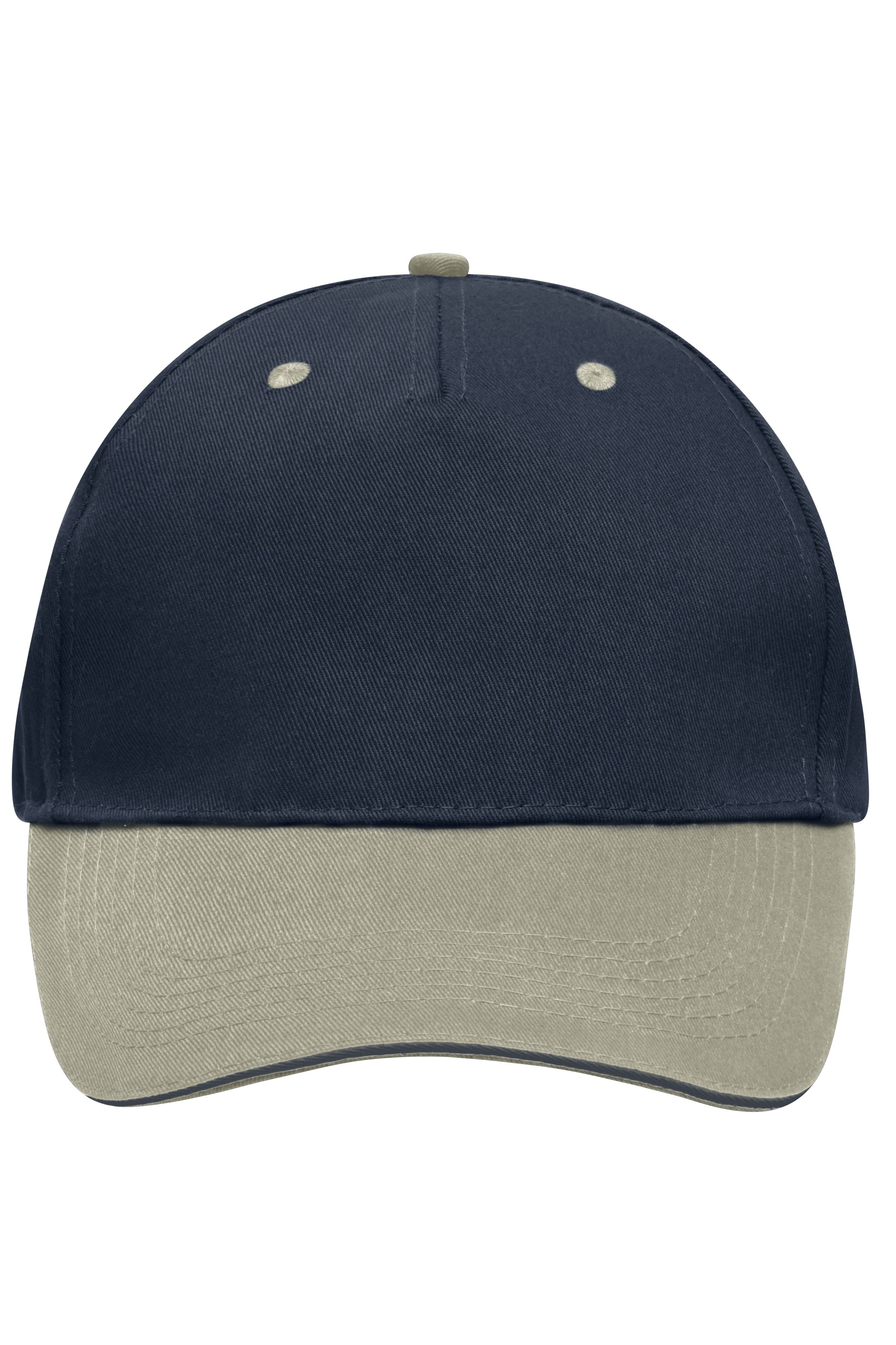James & Nicholson Cap navy/beige/navy