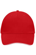 James & Nicholson Cap red/white
