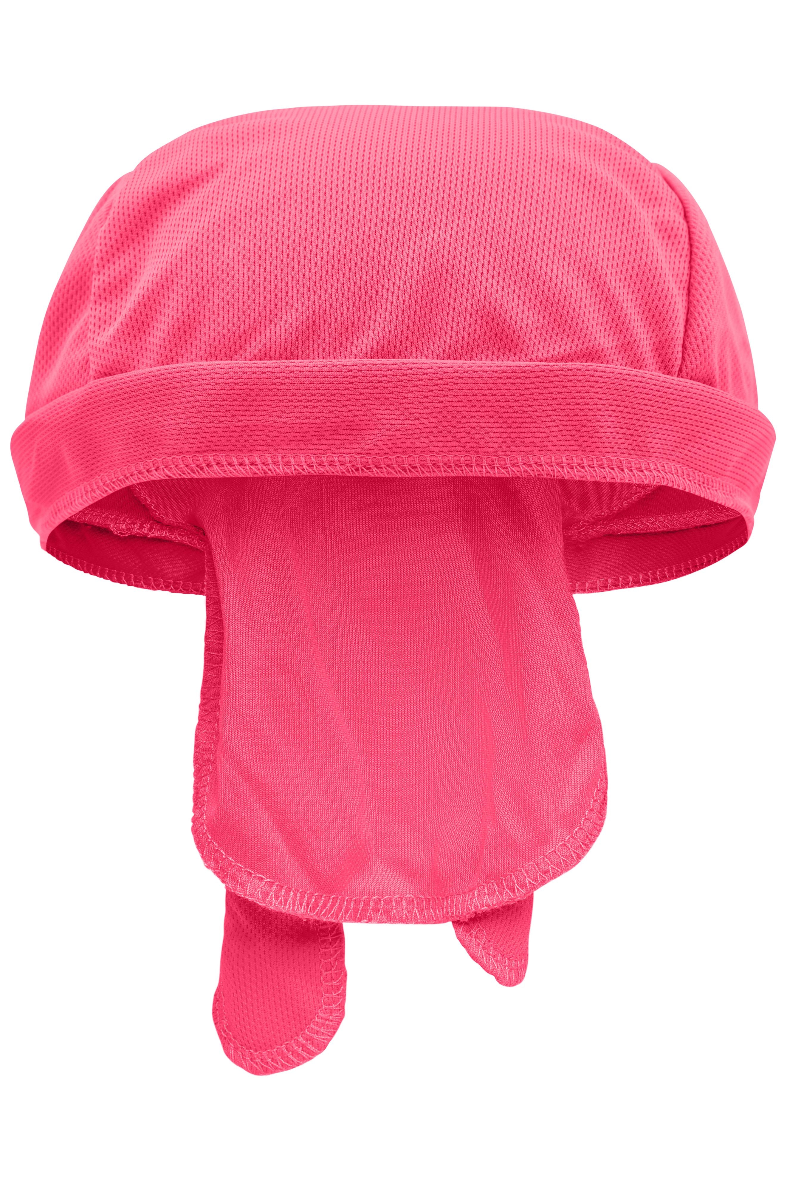 James & Nicholson Atmungsaktives Bandana Kopftuch bright-pink