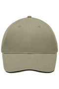 James & Nicholson Leichte Cap beige/black