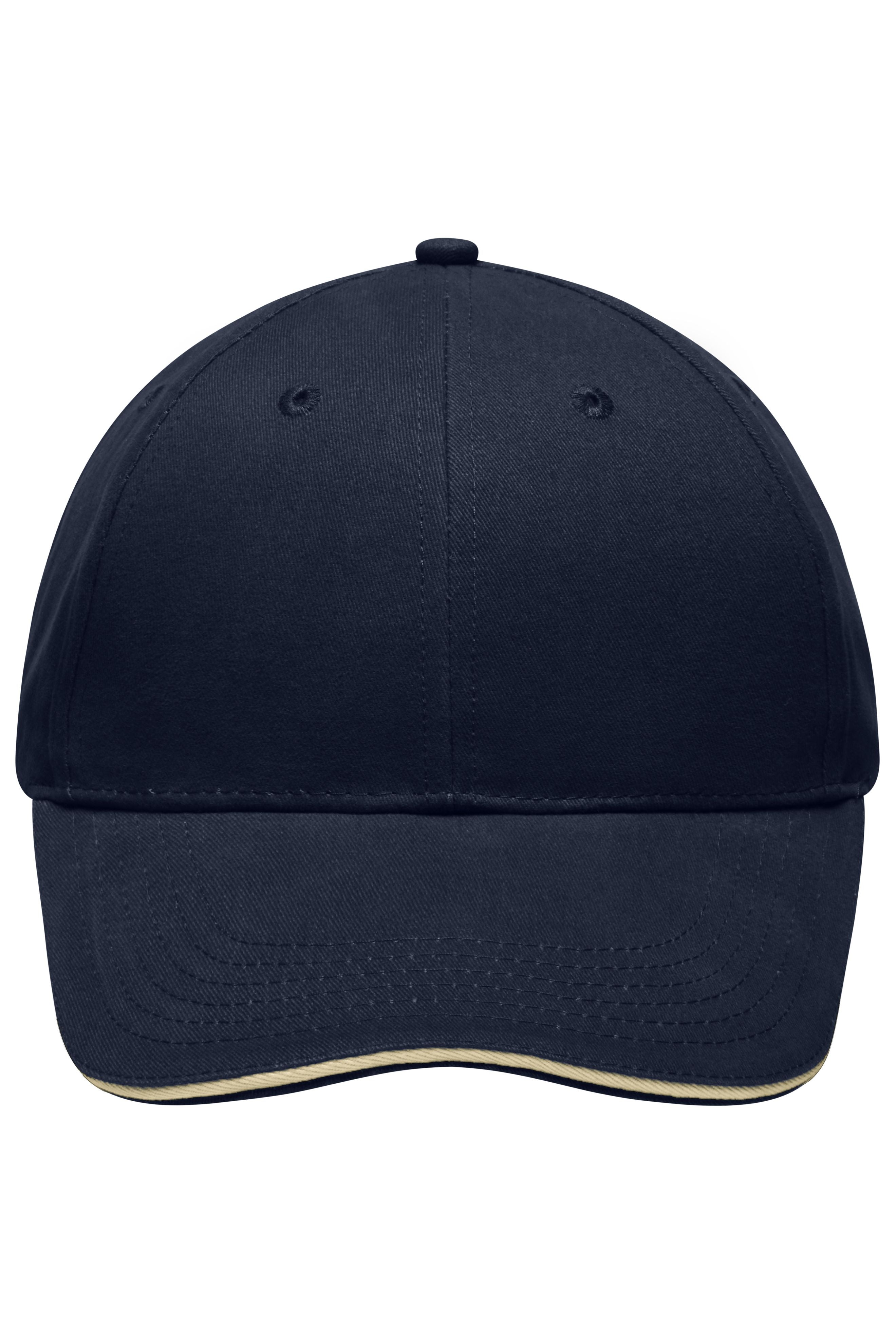 James & Nicholson Leichte Cap navy/beige