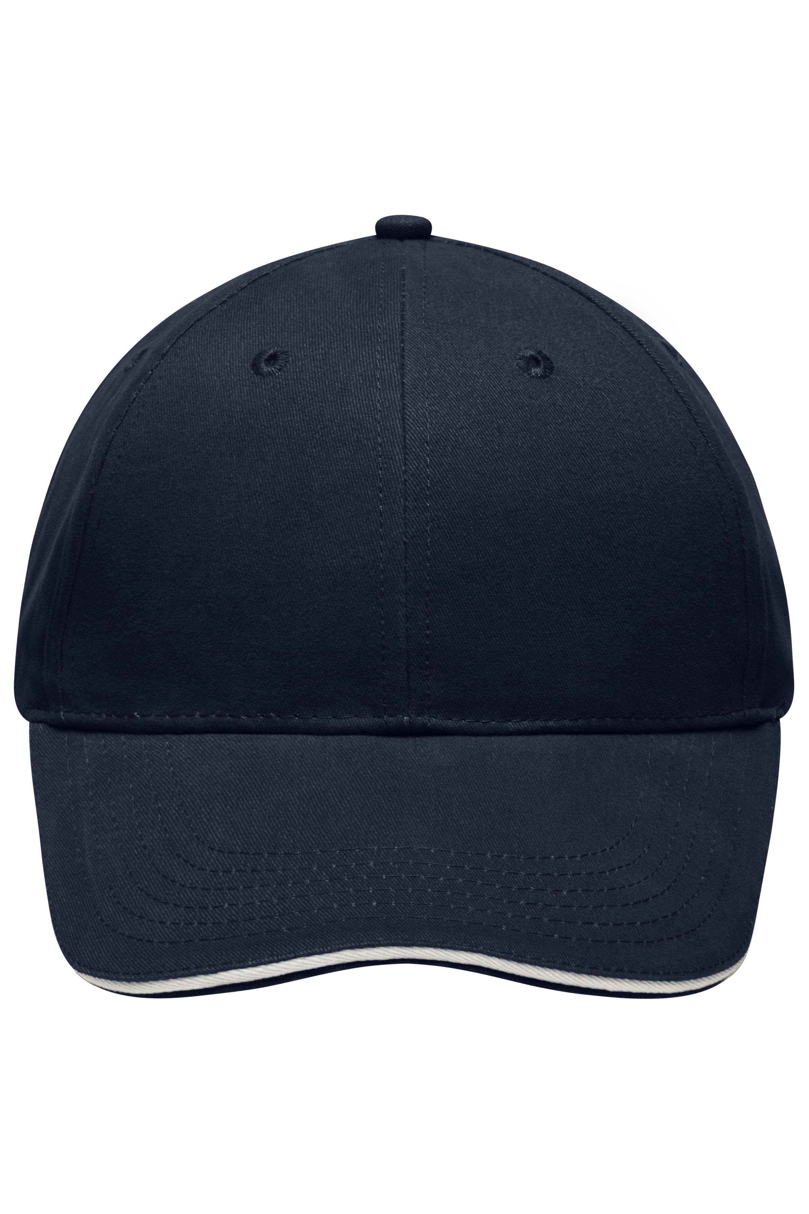 James & Nicholson Leichte Cap navy/white