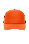 James & Nicholson Retro Mesh Cap orange/black