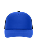 James & Nicholson Retro Mesh Cap royal/black