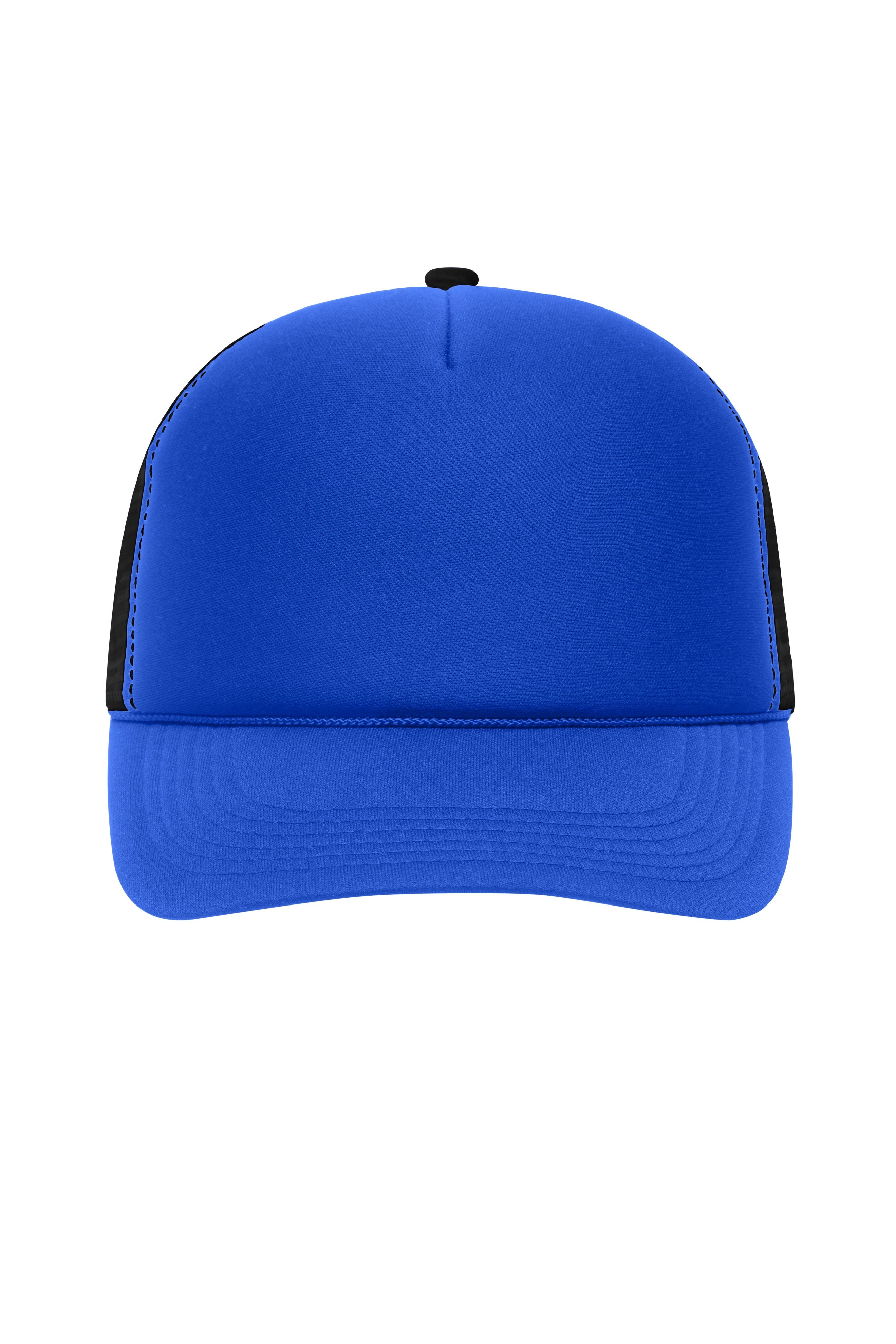 James & Nicholson Retro Mesh Cap royal/black