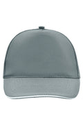 James & Nicholson Promo Cap dark-grey/white