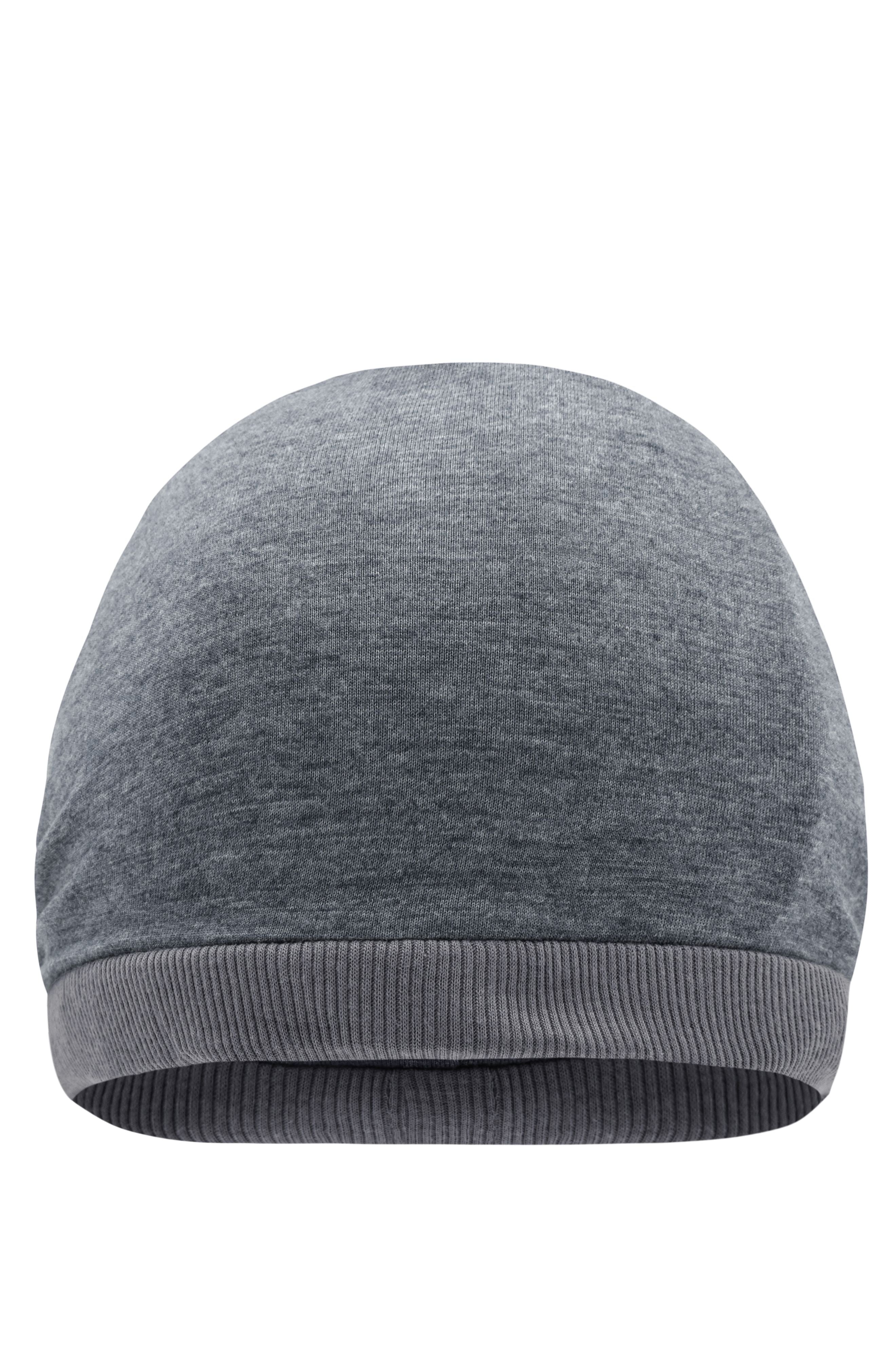 James & Nicholson Legere Streetwear Mütze grey-heather/dark-grey