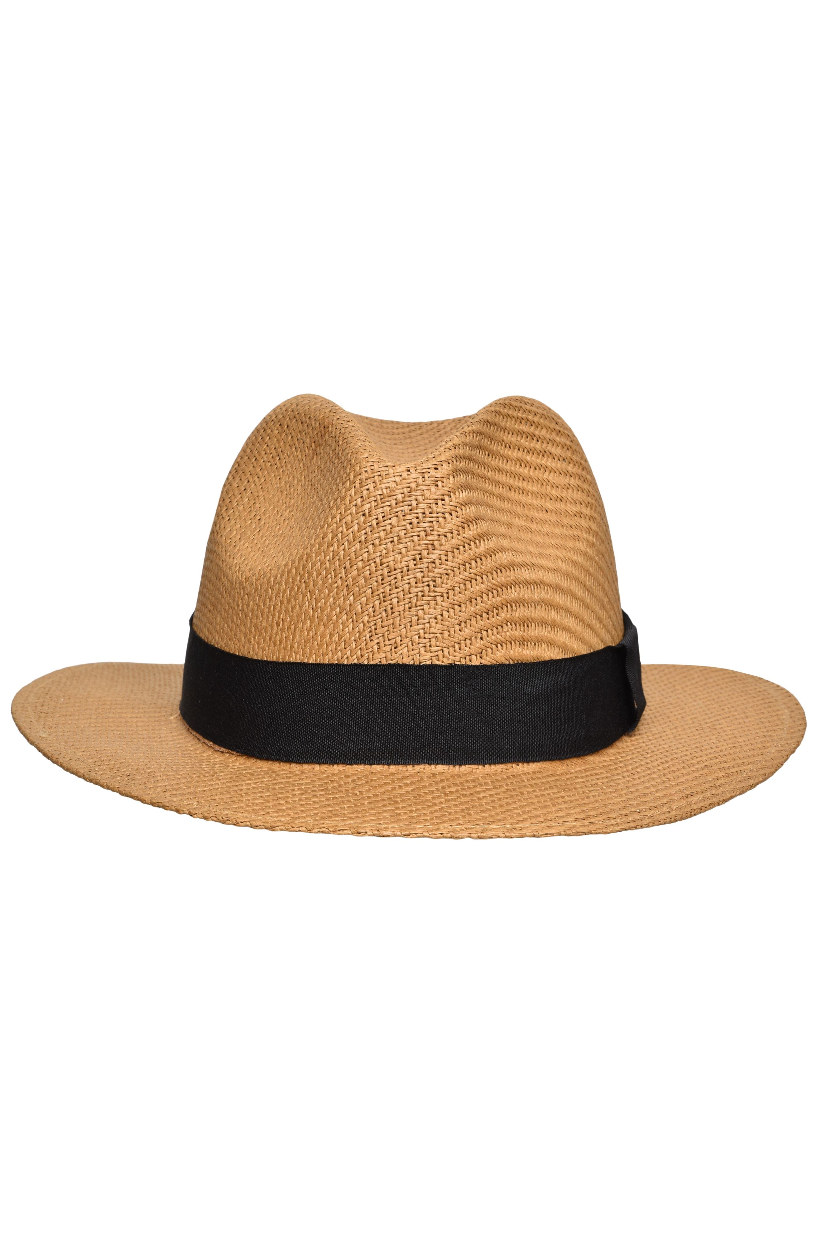 James & Nicholson Stilvoller Hut in leichter Sommerqualität caramel/black