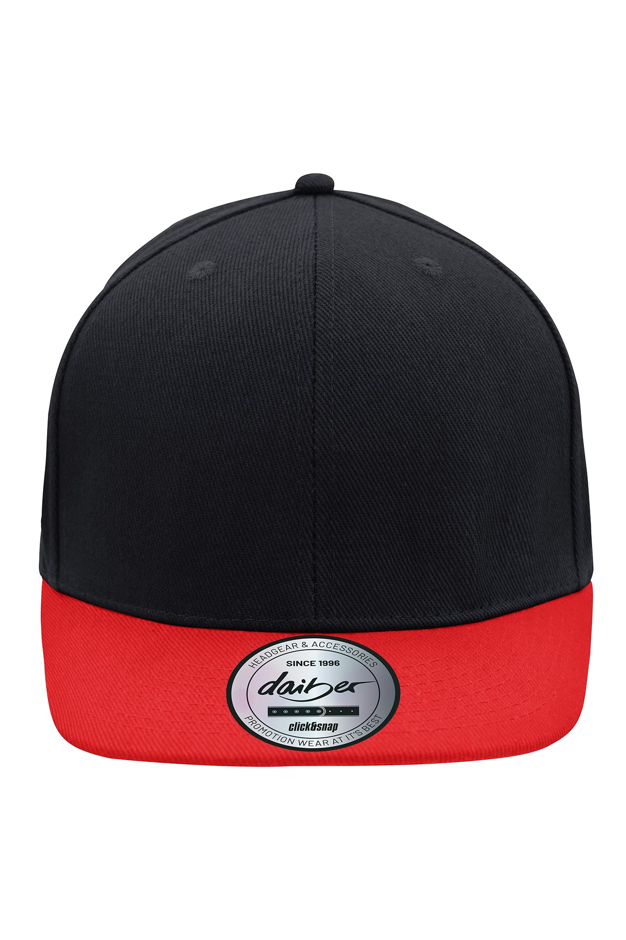 James & Nicholson Cap black/red