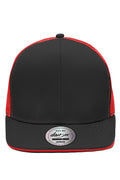 James & Nicholson Stylische Mesh Cap black/red