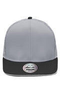 James & Nicholson Stylische Mesh Cap light-grey/black