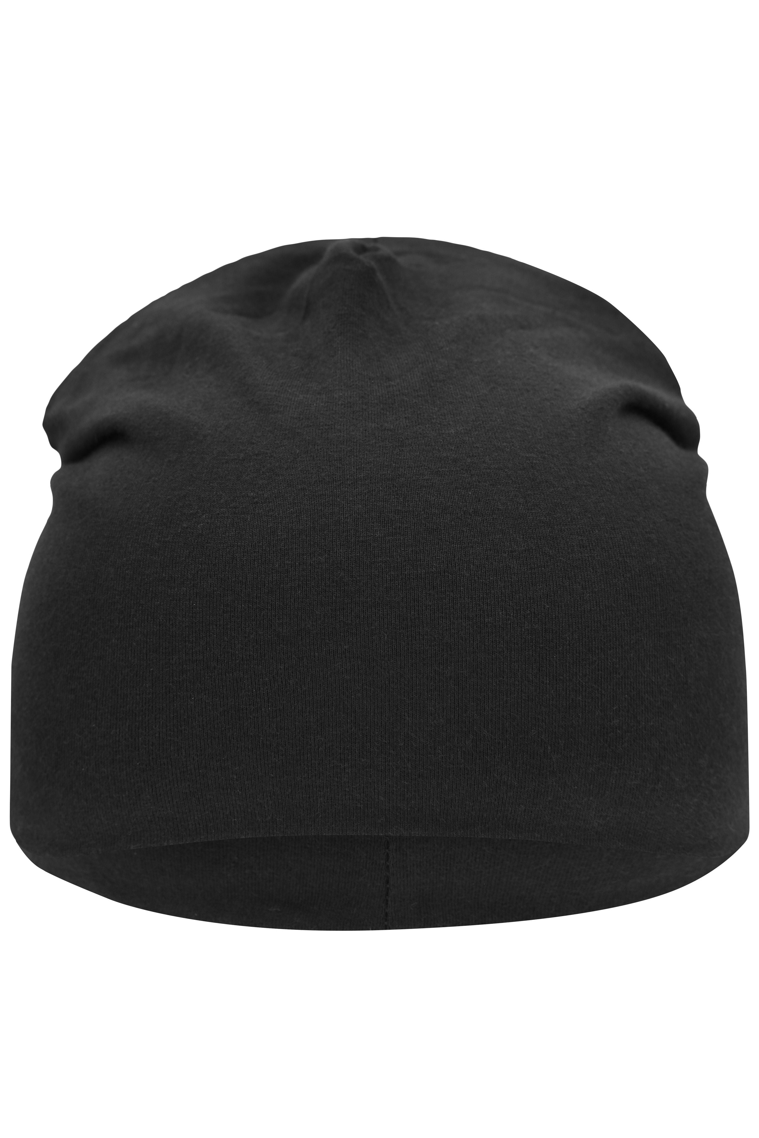 James & Nicholson Jersey Mütze black