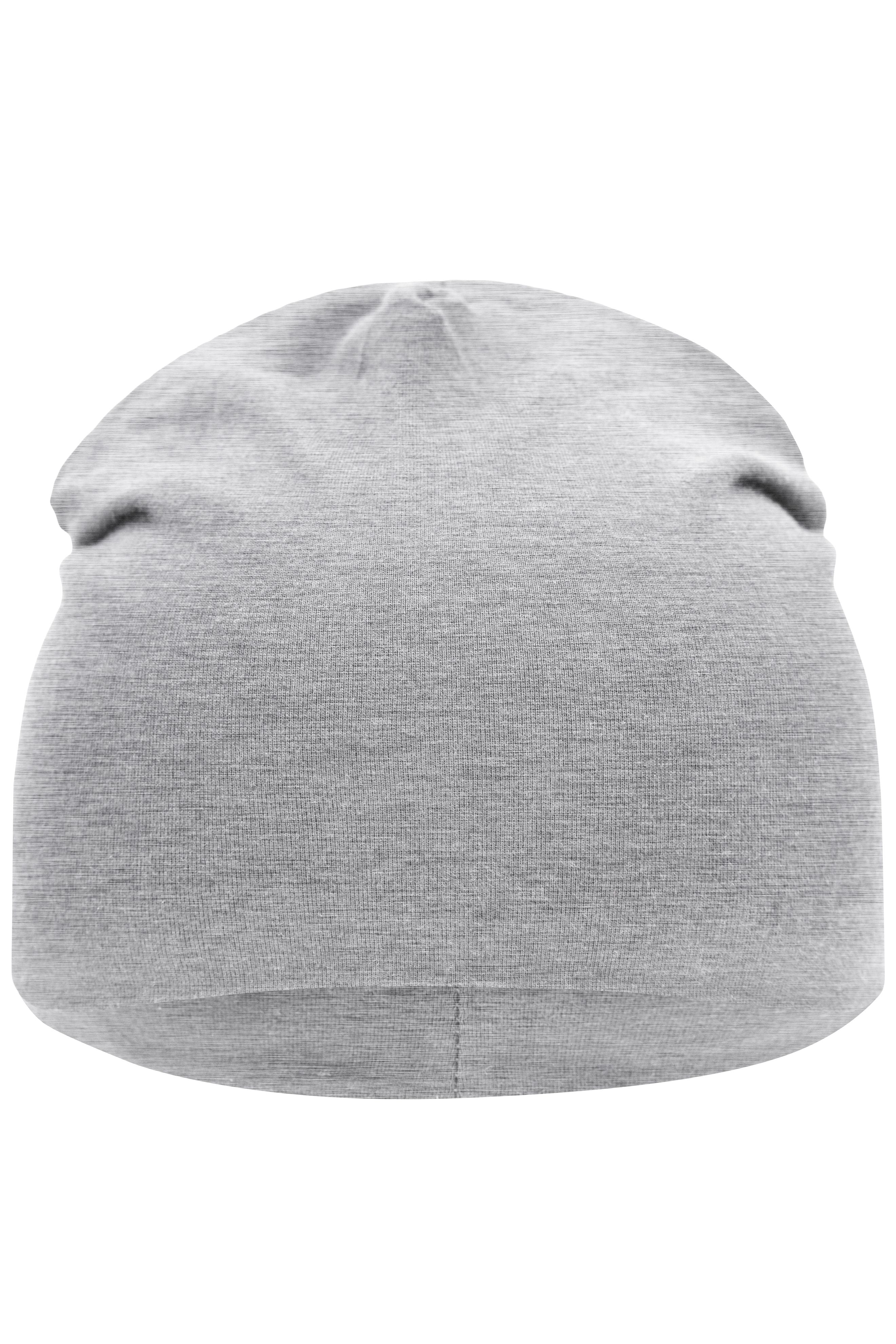 James & Nicholson Jersey Mütze grey-melange