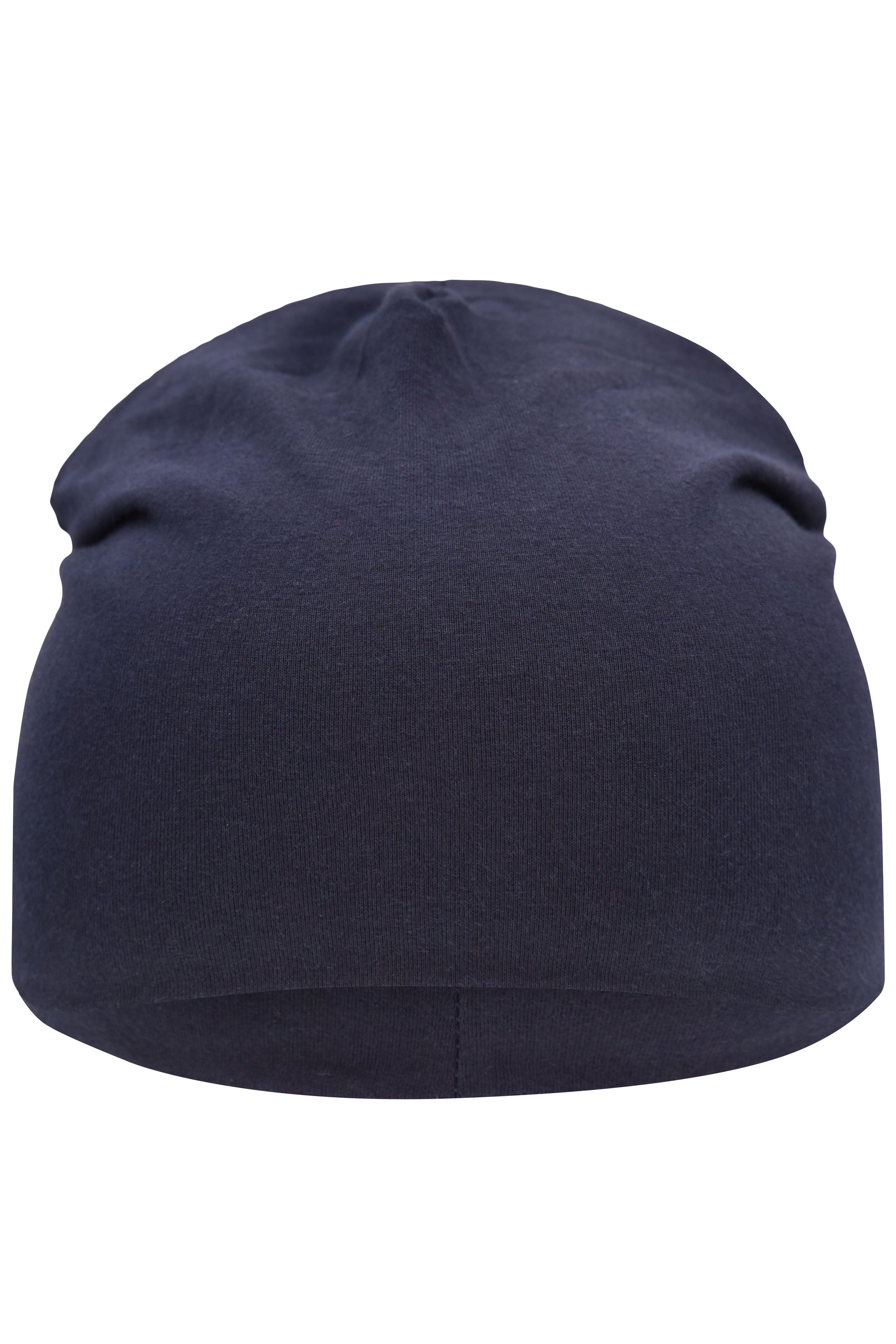 James & Nicholson Jersey Mütze navy