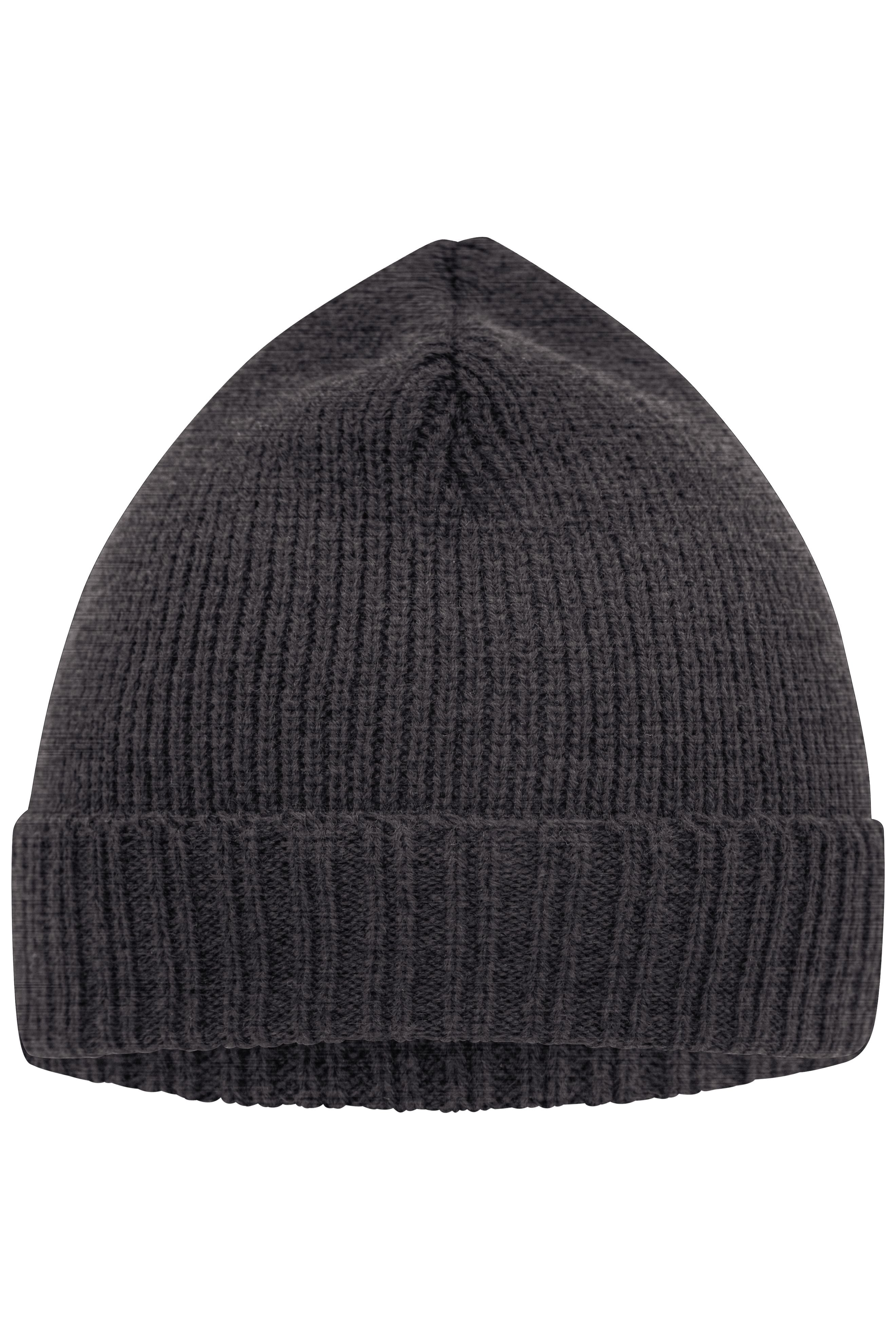 James & Nicholson Basic Mütze grey-melange