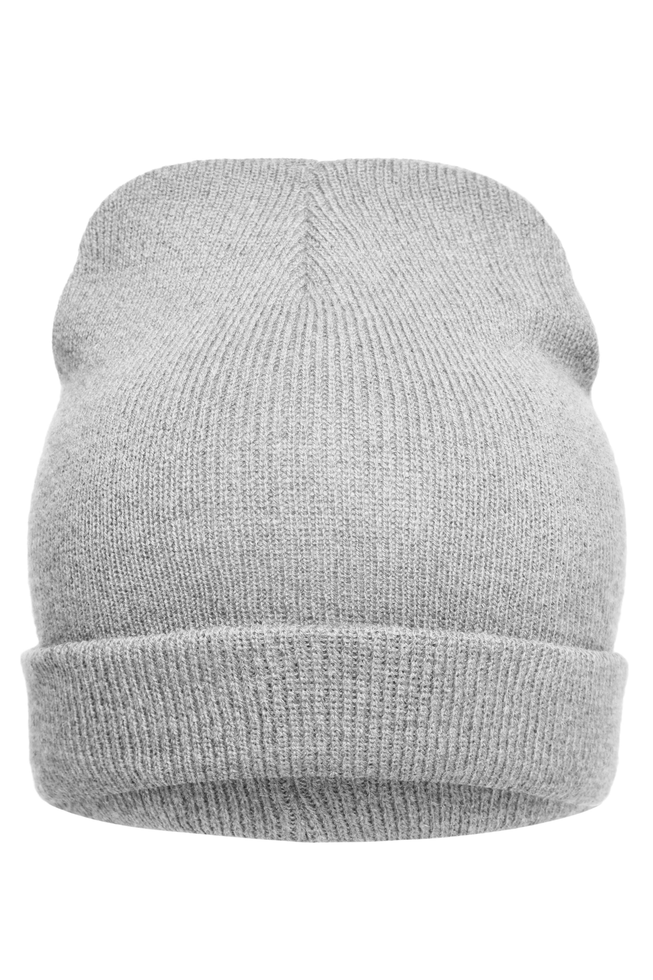 James & Nicholson Basic Beanie light-grey-melange