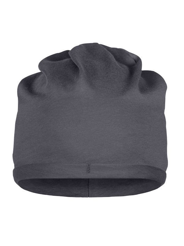 James & Nicholson Beanie aus Bio Baumwolle graphite