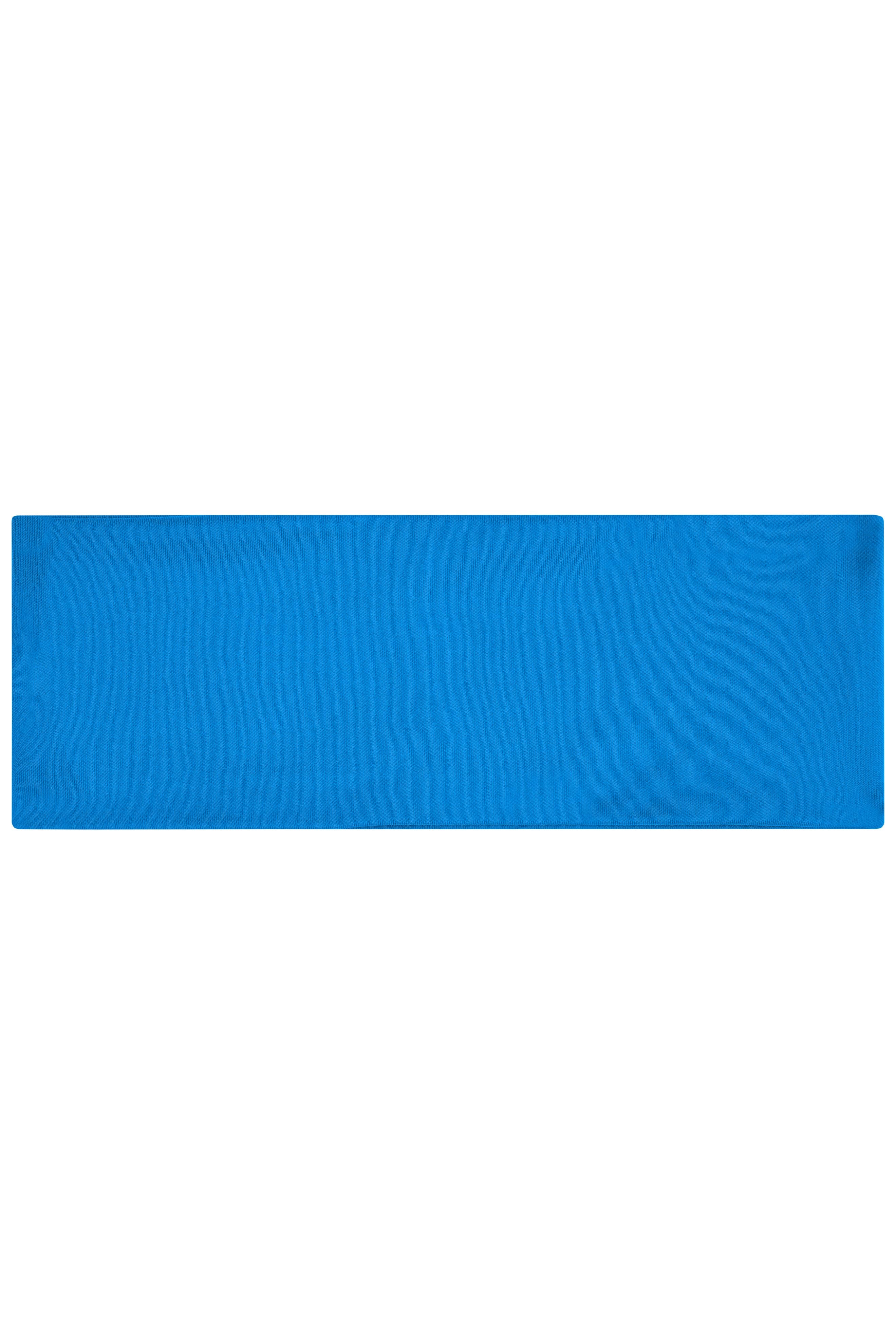 James & Nicholson Extrabreites Stirnband bright-blue