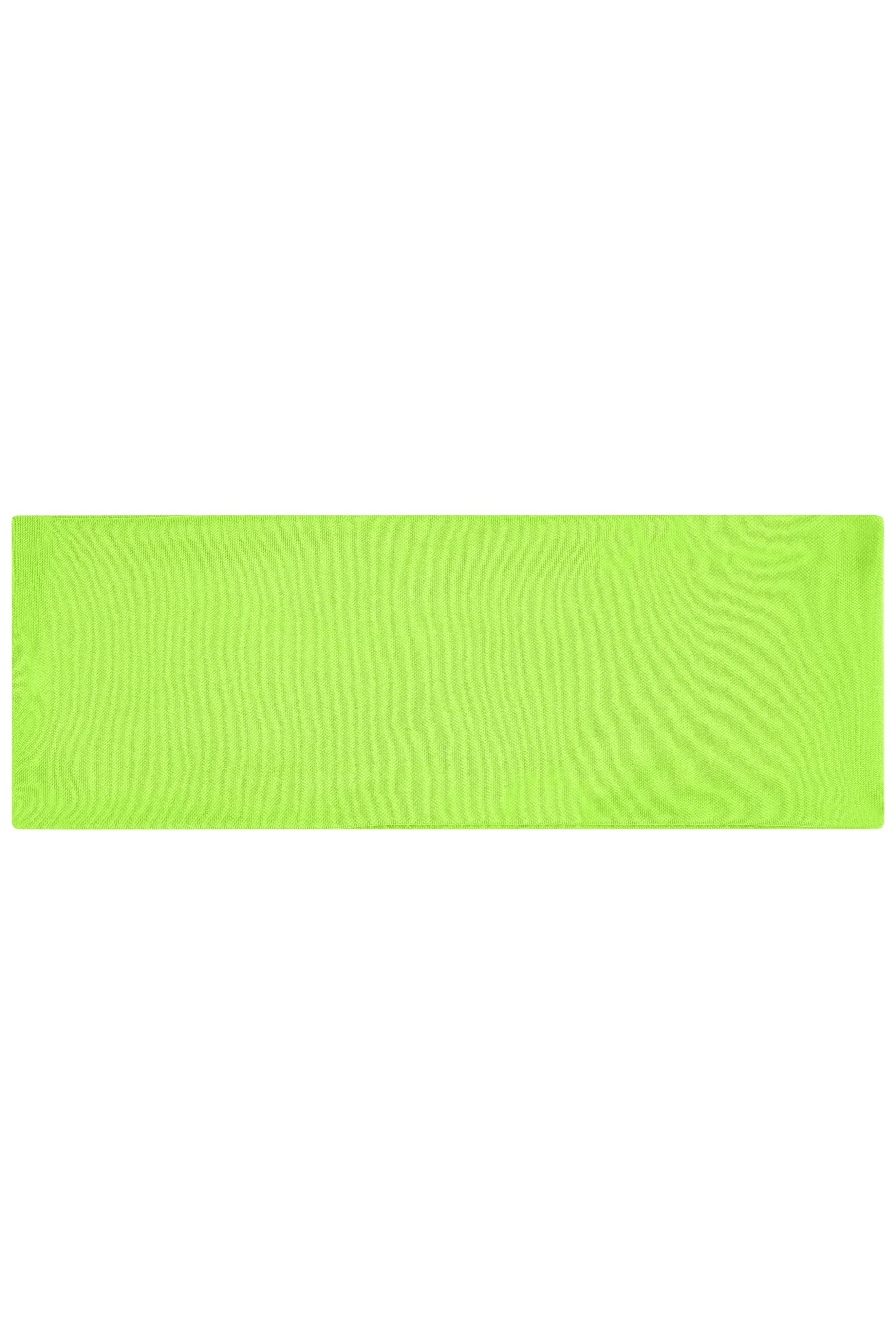 James & Nicholson Extrabreites Stirnband bright-yellow