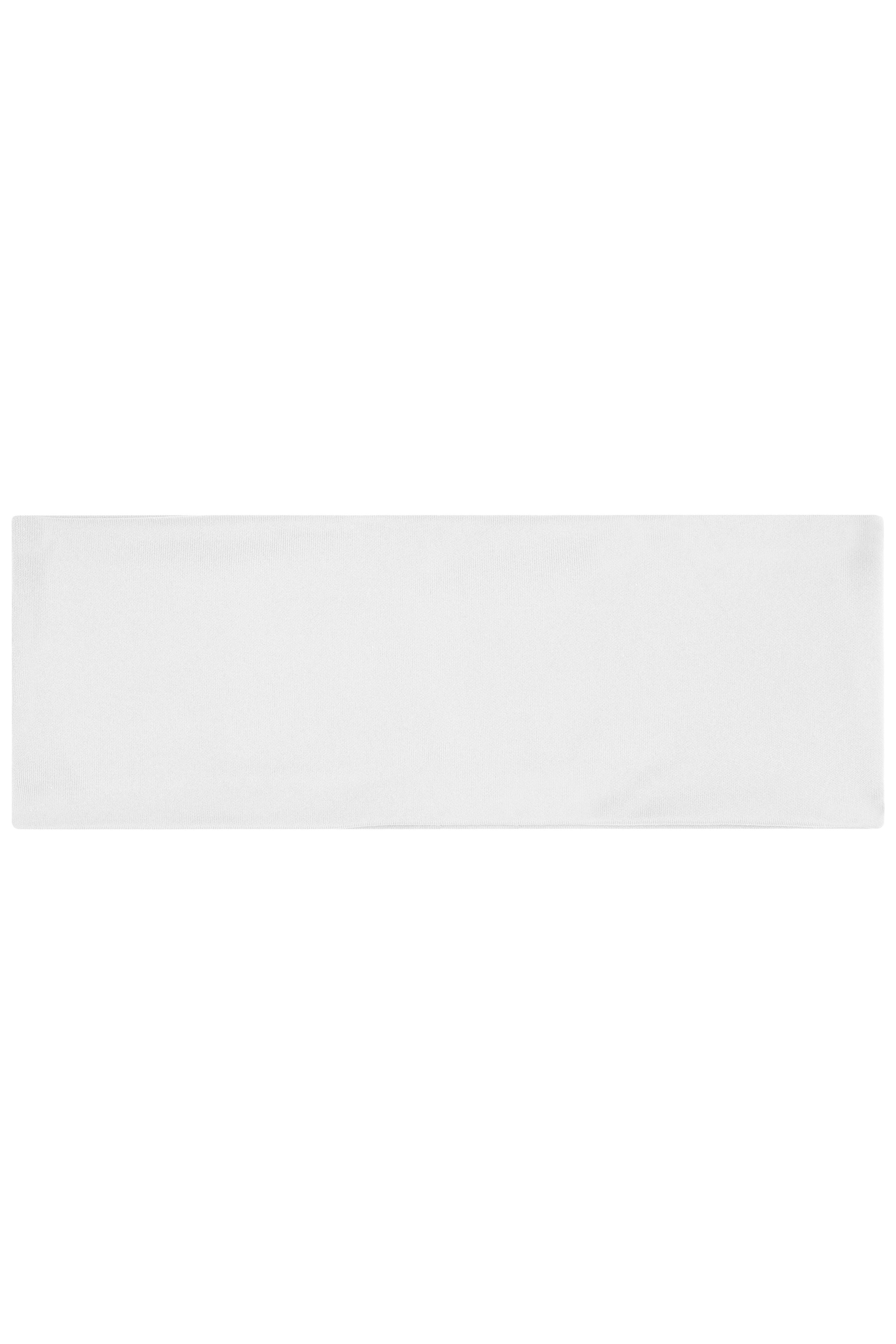 James & Nicholson Extrabreites Stirnband white