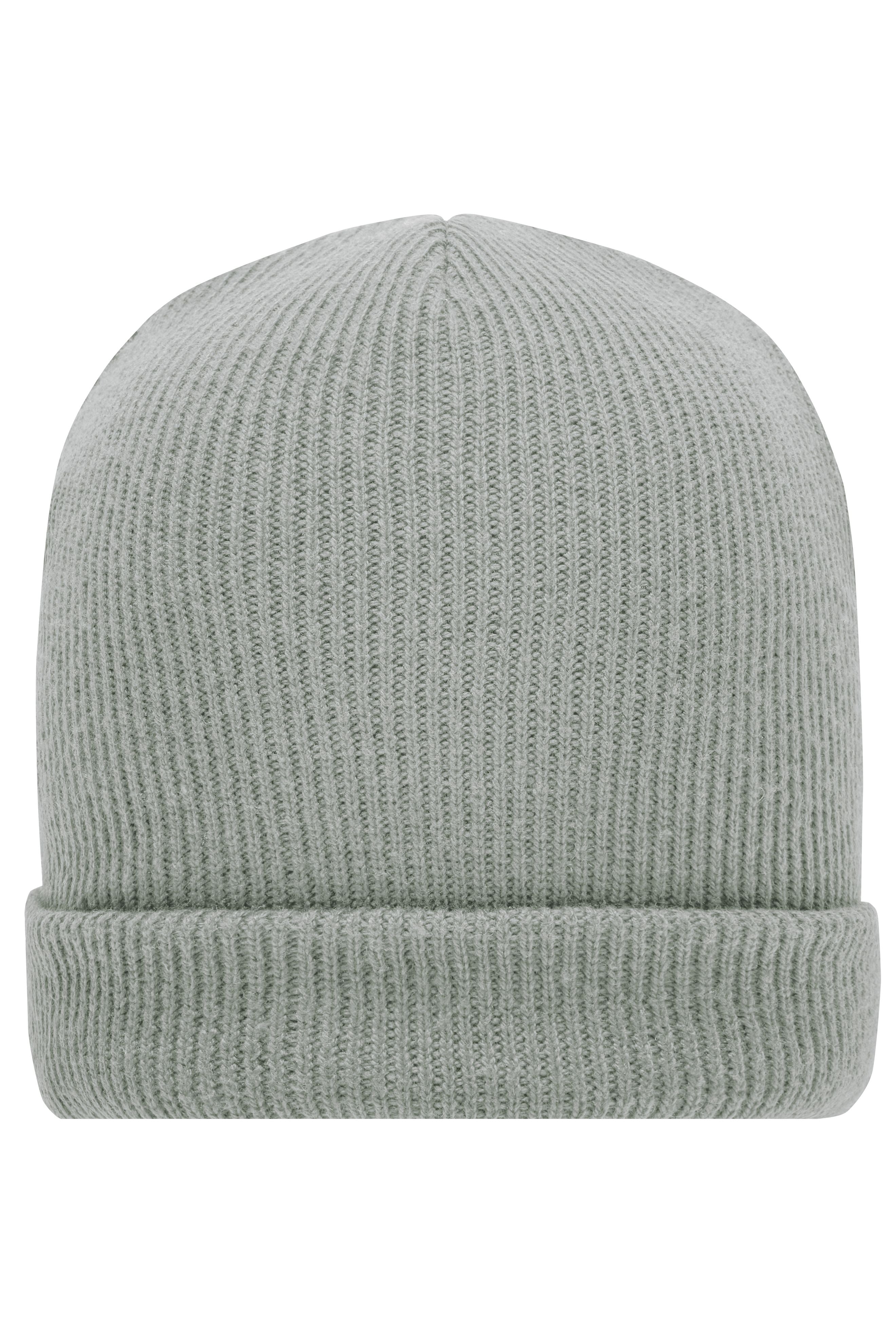 James & Nicholson Winter Beanie light-grey