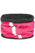 James & Nicholson Schlauchtuch mit reflektierendem Streifen bright-pink/carbon