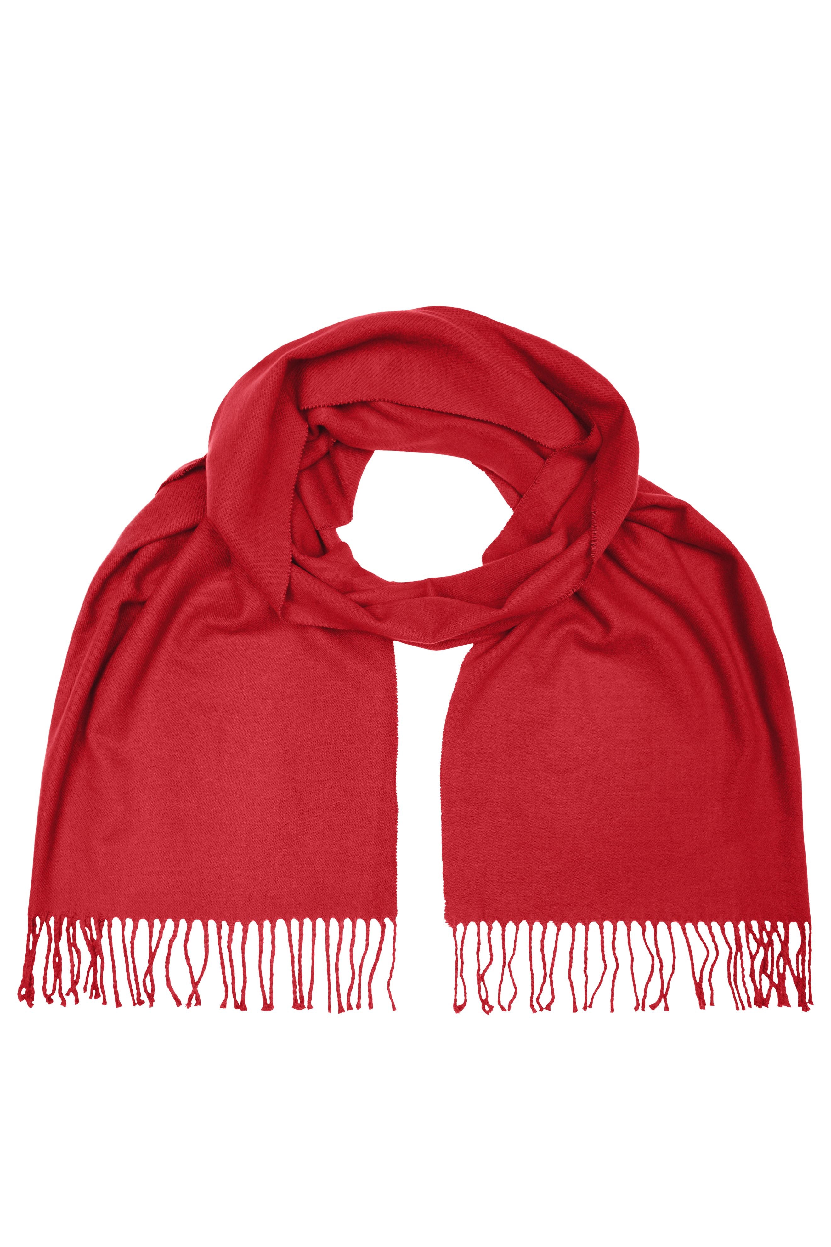 James & Nicholson Eleganter Webschal red