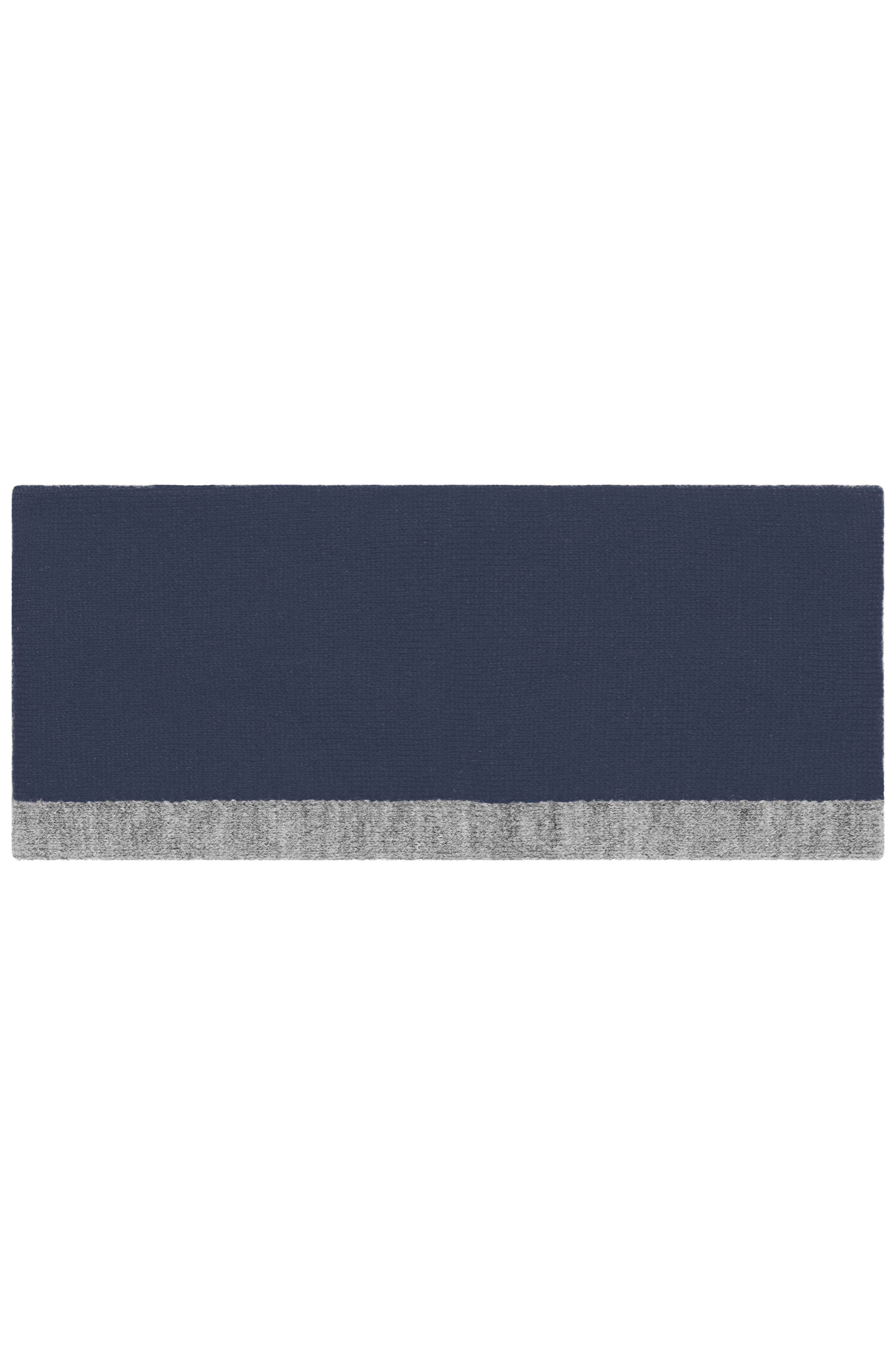 James & Nicholson Mütze navy/grey-heather