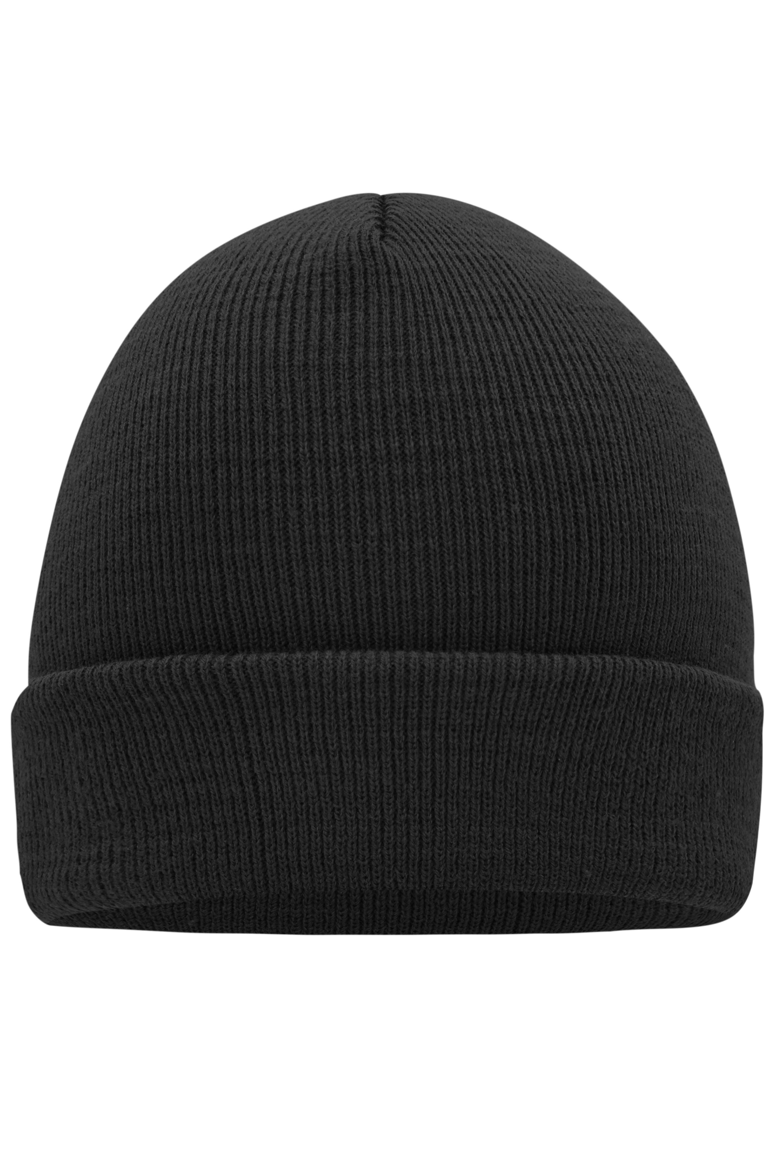 James & Nicholson Klassische Strickmütze black