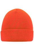 James & Nicholson Klassische Strickmütze bright-orange