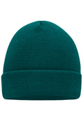 James & Nicholson Klassische Strickmütze dark-green