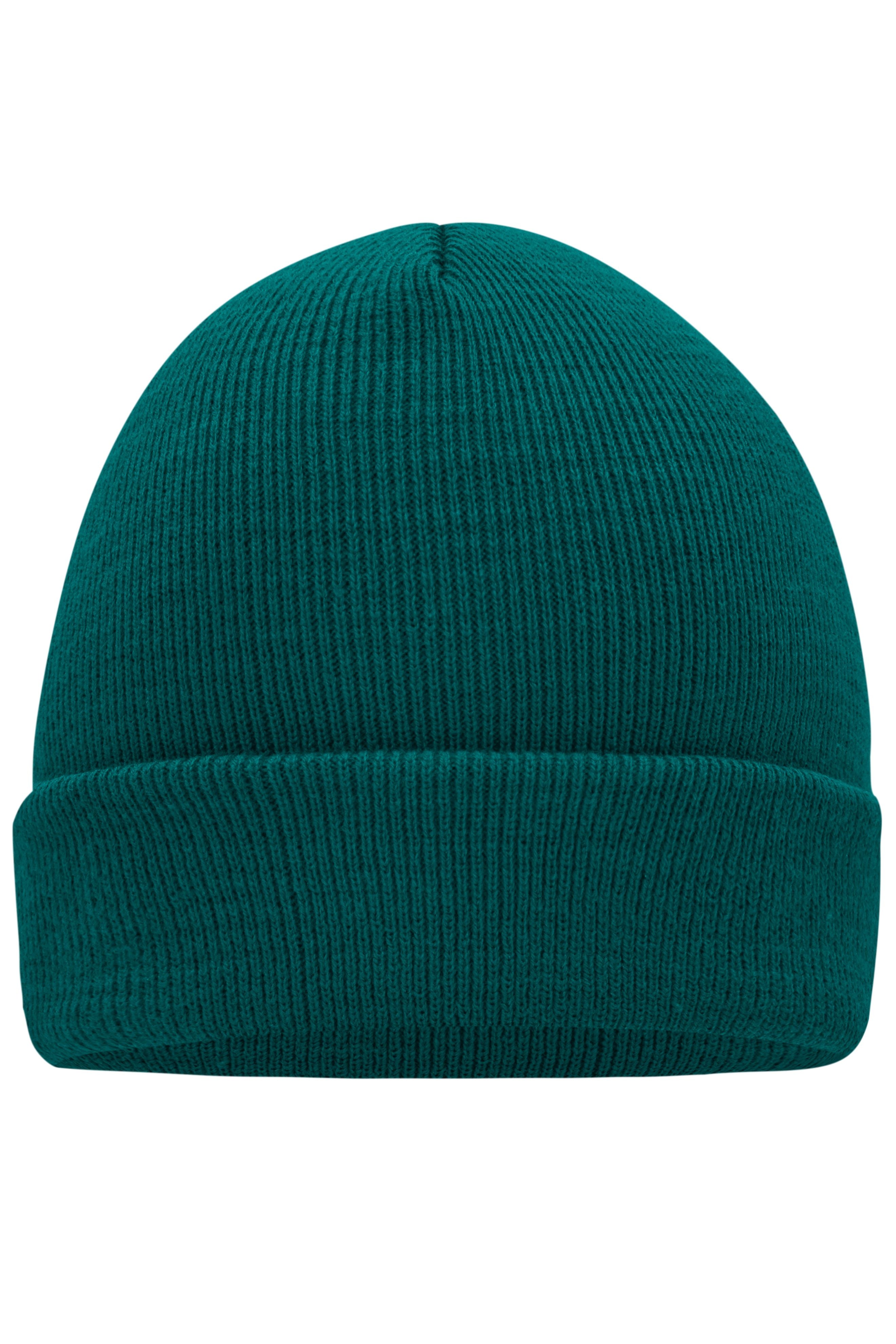 James & Nicholson Klassische Strickmütze dark-green