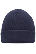 James & Nicholson Klassische Strickmütze dark-navy