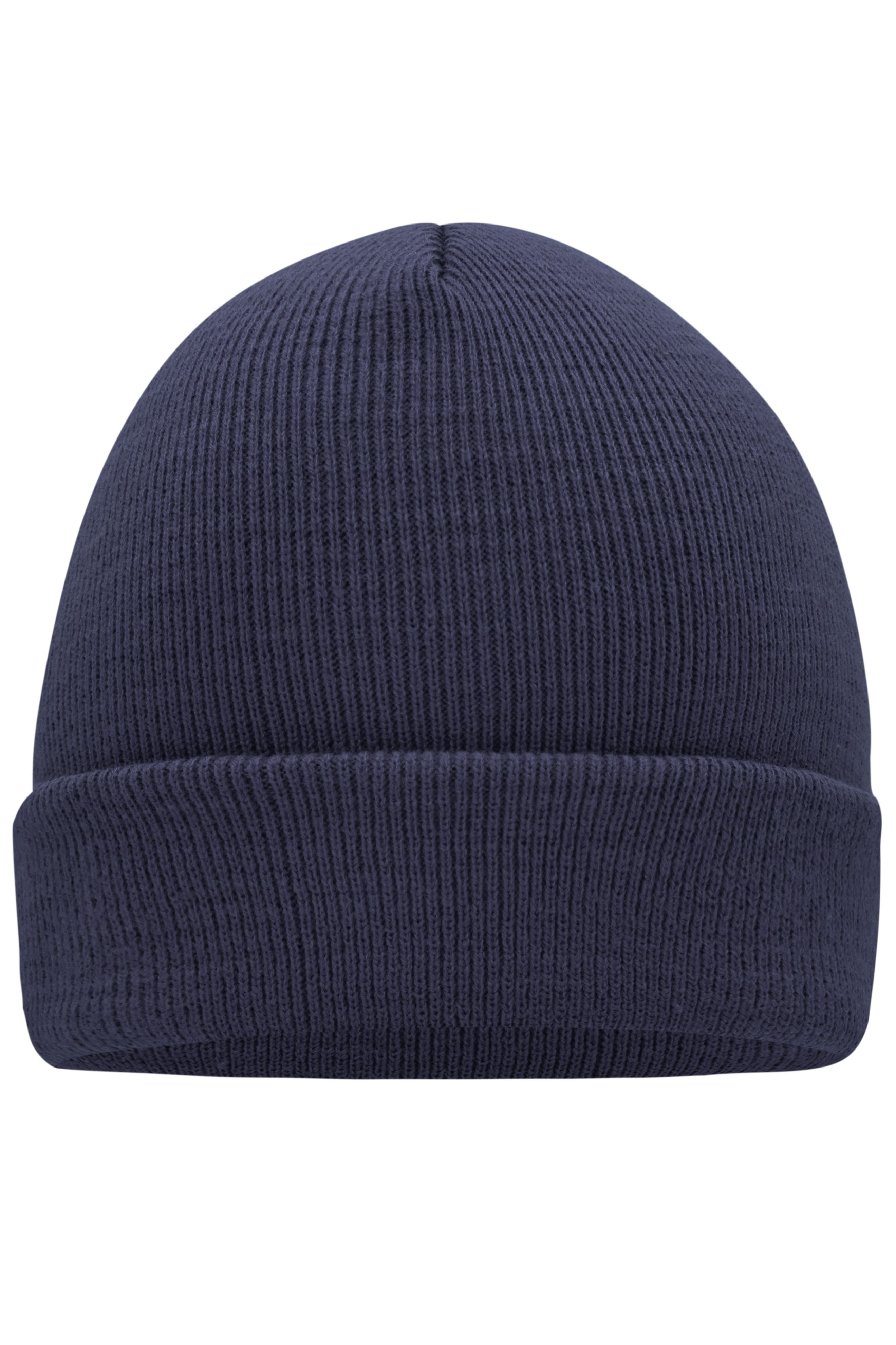James & Nicholson Klassische Strickmütze dark-navy
