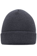 James & Nicholson Klassische Strickmütze grey-melange