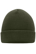 James & Nicholson Klassische Strickmütze olive