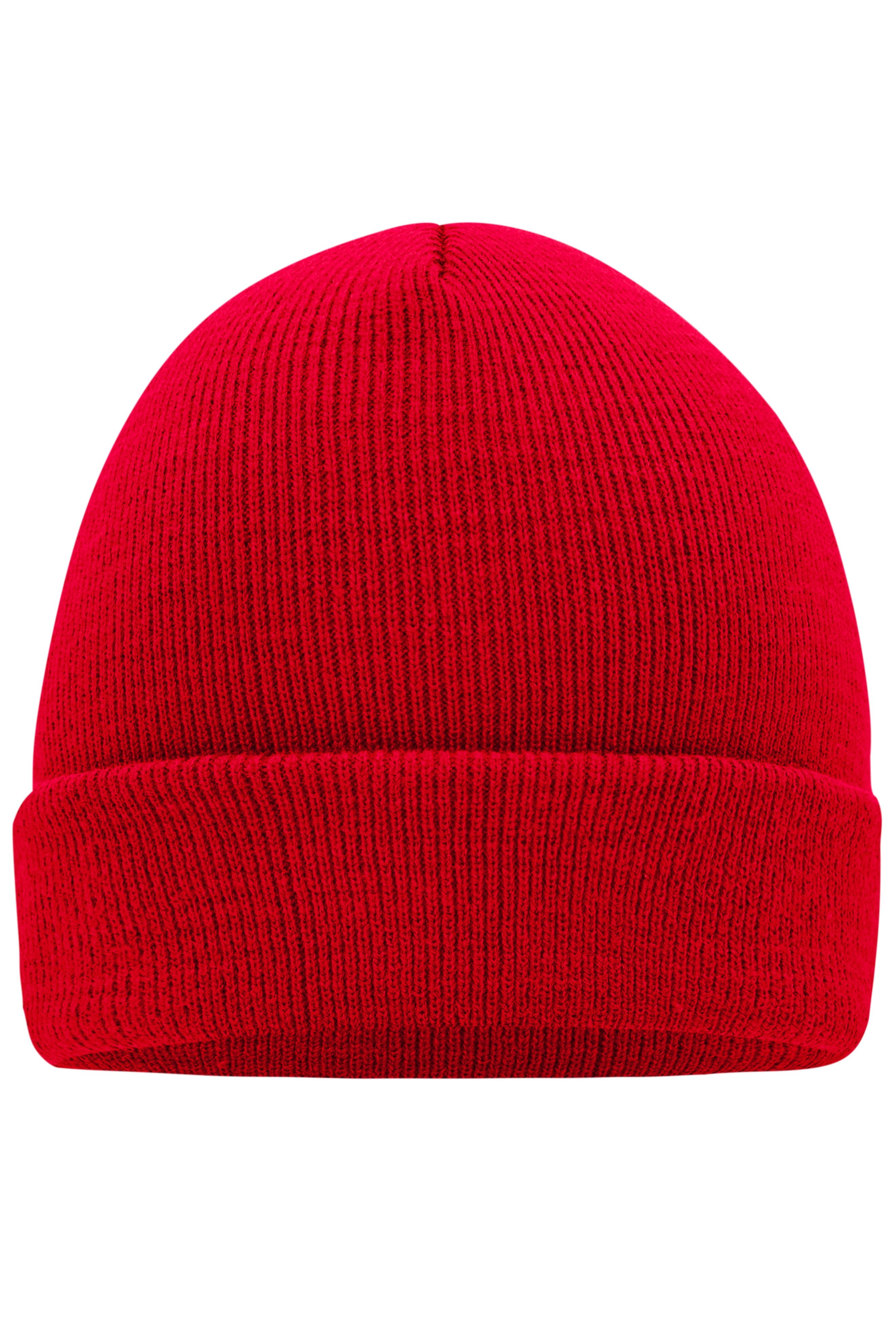 James & Nicholson Klassische Strickmütze red