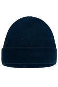 James & Nicholson Klassische Kinder Strickmütze navy