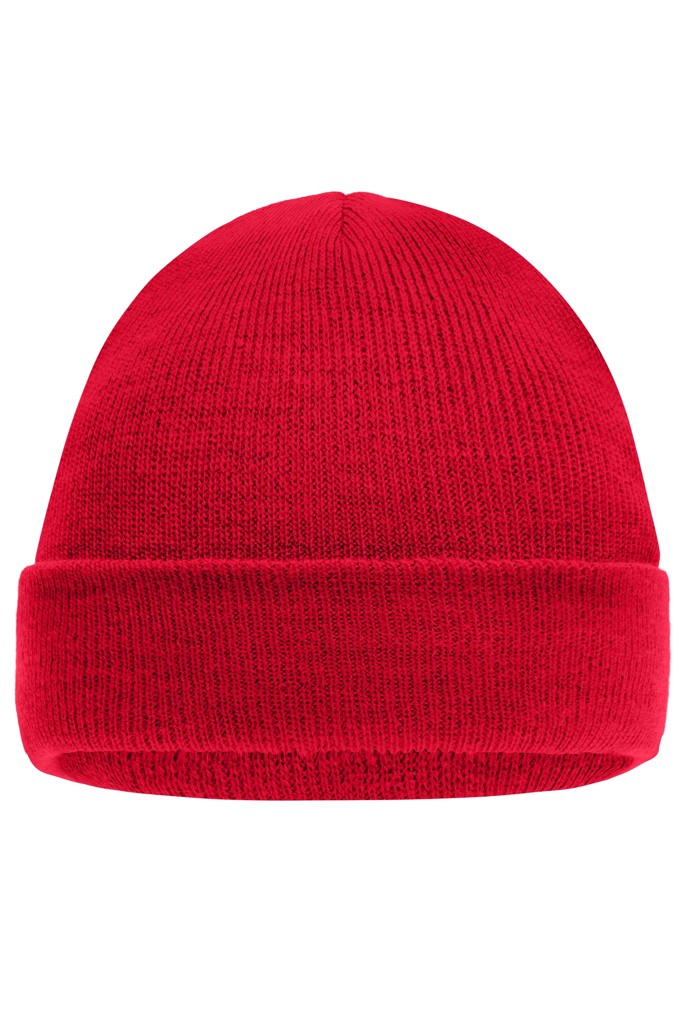James & Nicholson Klassische Kinder Strickmütze red