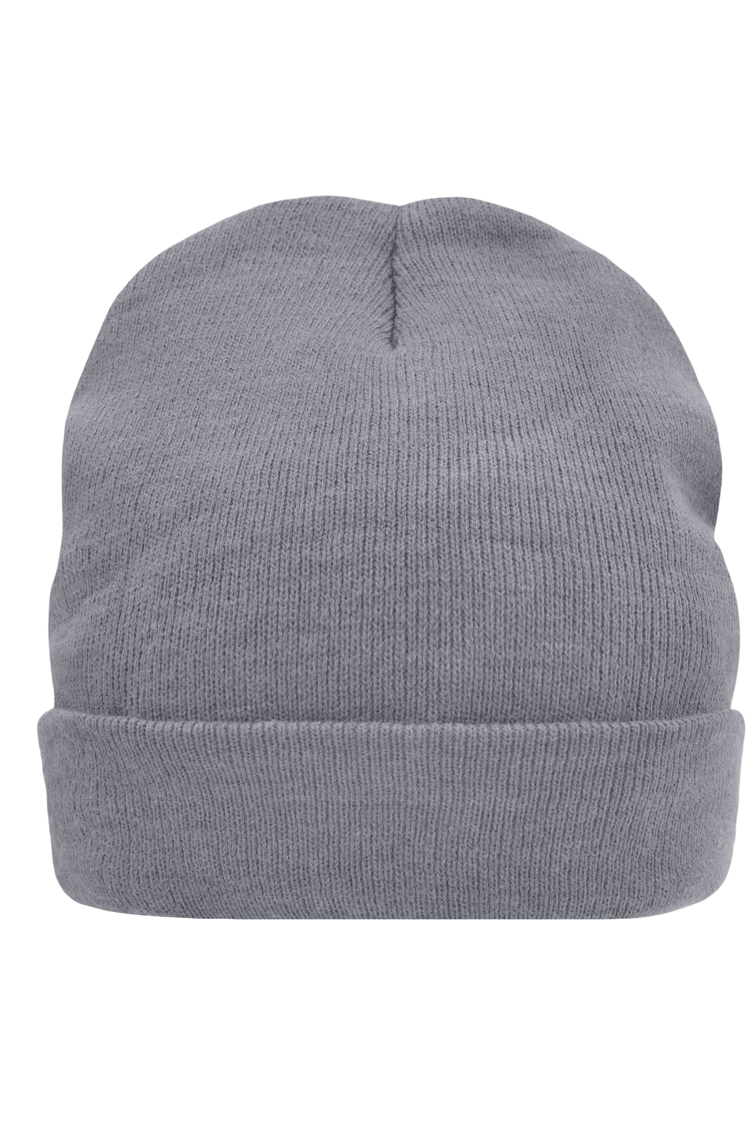 James & Nicholson Wärmende Strickmütze aus Thinsulate™ light-grey