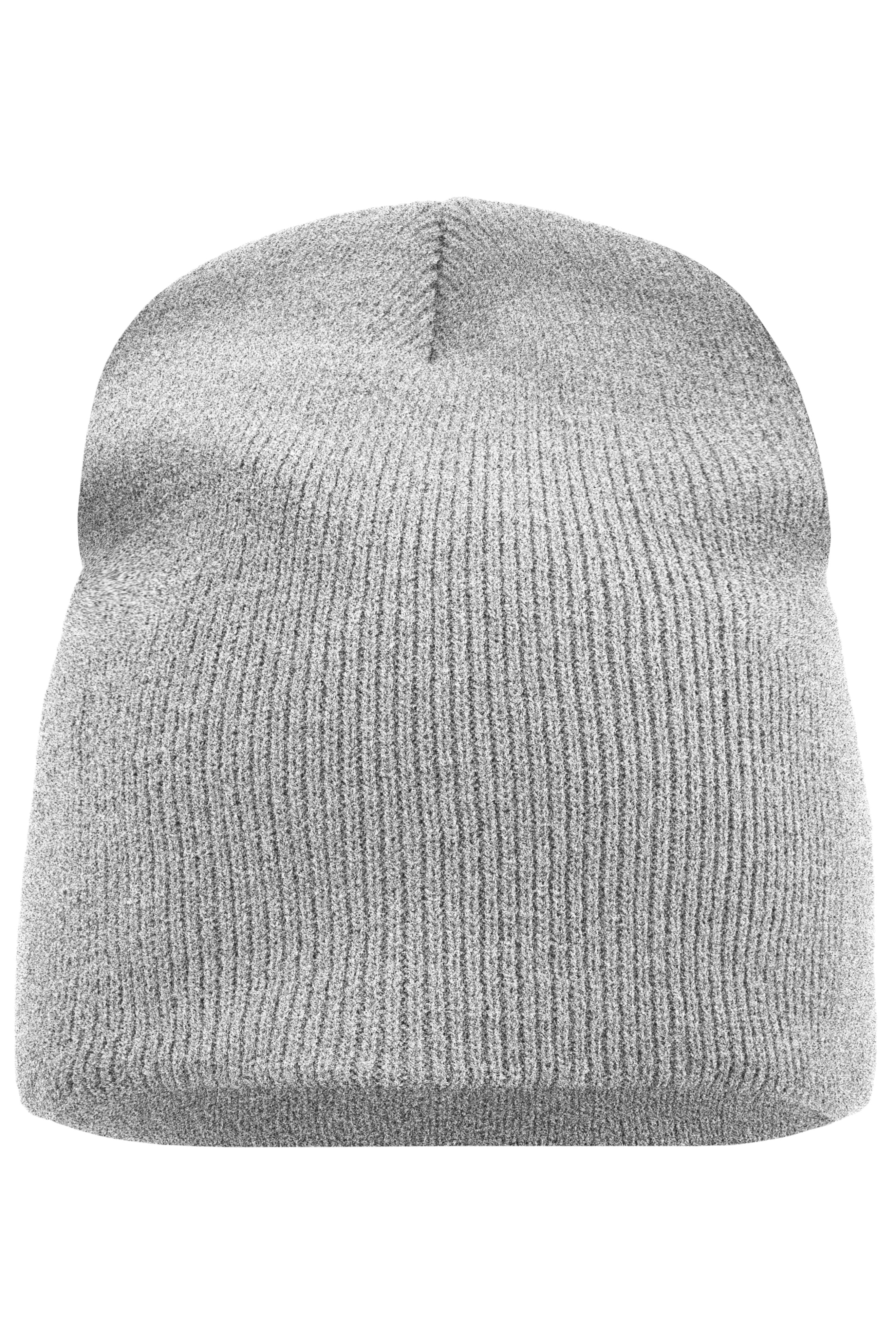 James & Nicholson Strickmütze light-grey-melange