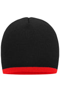 James & Nicholson Strickmütze black/red